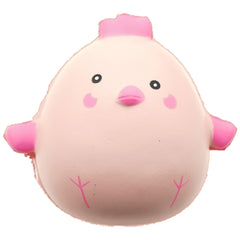 Jucarie Squish Toy, Kaveny, model gainusa roz