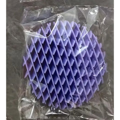 Jucarie Worm Fidget de Decompresie, Kaveny, Anti Stres, Dimensiune Compacta 10 cm, Dimensiune Extinsa 24.5 cm, Mov
