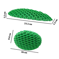 Jucarie Worm Fidget de Decompresie, Kaveny, Anti Stres, Dimensiune Compacta 10 cm, Dimensiune Extinsa 24.5 cm, Verde