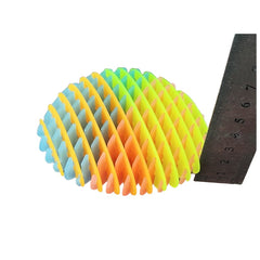 Jucarie Worm Fidget de Decompresie, Kaveny, Anti Stres, Dimensiune Compacta 10 cm, Dimensiune Extinsa 24.5 cm, Multicolor