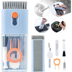 Kit Multifunctional de Curatare Produse Electronice 10in1, Kadeny, pentru Laptop, Tastatura, Telefon, Casti, Albastru