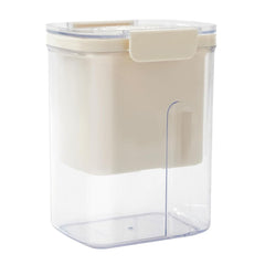 Kit Presa Pentru Branza, Kadeny, Filtru de Iaurt, Strecuratoare de Iaurt Grecesc, Filtru de lapte, 18x9.7x13 cm, Lingura Verde 20x1.6 cm, Alb