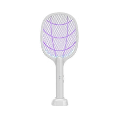 Lampa Electrica Impotriva Tantarilor, Kadeny, 42.5 x 18 x 7.5 cm, Reincarcabila cu Cablu USB Inclus, Plasa din Aluminum, Alb