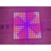 Lampa LED 15W Kaveny, pentru cresterea plantelor in interior, material ABS, cu agatatoare, 25 x 25 cm, multicolor