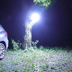 Lampa Portabila, Kadeny, Incarcare Solara + USB, Afisaj Inteligent al Bateriei, Raza de Actiune 32 mp, 6x9x11 cm, 3 Moduri, Negru