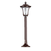 Lampa solara cu prindere in pamant, Kaveny, inaltime 65 cm, Alb Rece