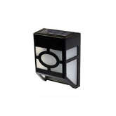 Lampa solara cu senzor Geometric, IP65, Lumina colorata, Kaveny