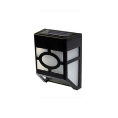 Lampa solara cu senzor Geometric, IP65, Lumina colorata, Kaveny