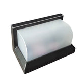 Aplica Solara De Exterior LED Kaveny, 13.5 cm x 8 cm, 150 Lumeni 60 LED 18W, IP65, 3 trepte de lumina, Senzor de Lumina, FORMA ARC, Alb Rece