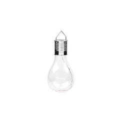 Lampa Solara LED Decorativa sub forma de Bulb, pentru exterior, suspendata, IP65, Ultron Transparent, lumina calda, Kaveny
