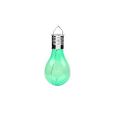 Lampa Solara LED Decorativa sub forma de Bulb, pentru exterior, suspendata, IP65, Ultron Verde, Kaveny