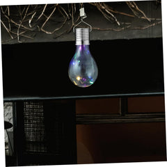 Lampa Solara LED, Kaveny, Model Bec, pentru Exterior, IP65, Lumina Multicolora, Transparent