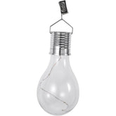 Lampa Solara LED, Kaveny, Model Bec, pentru Exterior, IP65, Lumina Multicolora, Transparent