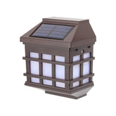 Lampa solara LED tip Felinar pentru perete Kaveny, 11.5 x 8.3cm, 1.2V, ABS, 400mAh, alb rece