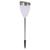 Lampa Solara pentru Gradina, Kaveny, Set 2 buc, Tip LED, Model Lalea Tulip Light, Timp de Functionare 6-8 h, Inaltime 62 cm, Rezistenta la Apa, Alb