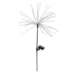 Lampa solara sub forma de artificii, 90 LED-uri, alb rece, Kaveny