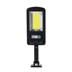 Lampa Solara De Exterior LED Kaveny, 36 cm x 11.5 cm, 2400Lumeni 100 COB LED 20 W - echivalent 160 W bec incadescent, IP65, Senzor de Miscare, Senzor de Lumina, 1 Grila, Alb Rece