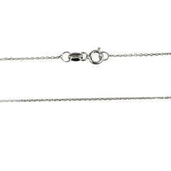 Lantisor din Argint 925, Zale Patrate 38 cm, 1.74 g