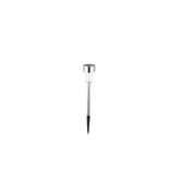 Lampa solara Led decorativa pentru gradina, Argintie, Kaveny, Lumina Alb Cald