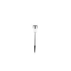 Lampa solara Led decorativa pentru gradina, Argintie, Kaveny, Lumina Alb Cald