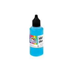 Lipici lichid Fiorello, 60ml, hartie si carton, lavabil, albastru-transparent dupa uscare, 130-1833