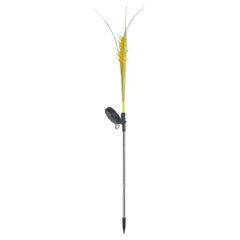 Lumina solara LED tip Spic de grau, inaltime 80 cm, pentru gradina, Kaveny