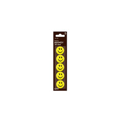 Magneti Grand GR-530S / 130-1814 emoji, diametru 30mm, galben, set 5 buc