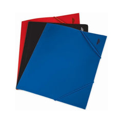 Mapa plastic Noki 4003-130, cu elastic, A4, albastru inchis