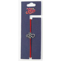 Martisor Bratara Inox Copii, Textil si Inox, Model 20