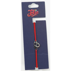 Martisor Bratara Inox Copii, Textil si Inox, Model 6