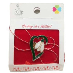 Martisor Brosa Ghiocel Model B-23 5.5cm x 7cm
