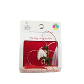 Martisor Brosa Ghiocel Model B-25 5.5cm x 7cm
