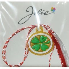 Martisor Cauciuc Trifoi in Cerc