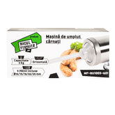 Masina de carnati Micul Fermier, 3 kg, orizontala cu 5 palnii