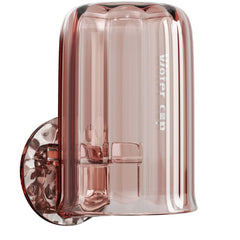 Suport Multifunctional 2 in 1, Pahar si Suport pentru Periuta de Dinti, Kadeny, Plastic, Dimensiune: 10.4 x 7.3 x 7.3 cm, Roz