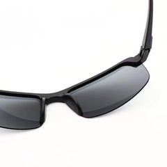 Ochelari de Soare, Kadeny, Polarizati, pentru Condus, Ciclism, 400 UV, cu Lentila Neagra pentru Protectie, Rama Neagra, Pc, 14 x 3.7 cm, 15.2 g