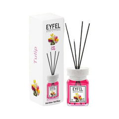Odorizant camera cu betisoare Eyfel, lalele, 120ml