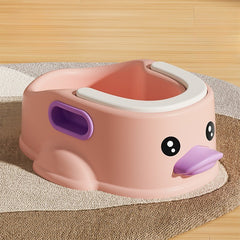 Olita pentru Copii, Kadeny, +1an, Portabila, Design Ratusca, Model Prietenos, Non-Toxic, Compartiment Detasabil, cu Maner, Usor de Curatat, Roz