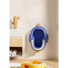 Olita pentru Copii, Kadeny, +1an, Portabila, Design Ratusca, Model Prietenos, Non-Toxic, Compartiment Detasabil, cu Maner, Usor de Curatat, Albastru