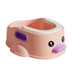 Olita pentru Copii, Kadeny, +1an, Portabila, Design Ratusca, Model Prietenos, Non-Toxic, Compartiment Detasabil, cu Maner, Usor de Curatat, Roz