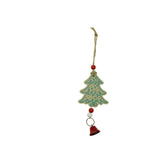 Ornament de brad bradulet, Kaveny, multicolor, lemn, 17 cm