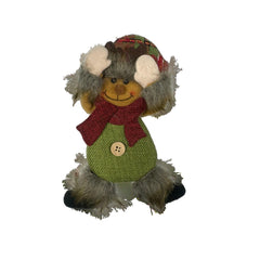 Figurina de Craciun, Kadeny, pentru Brad, Tip Ren, 5 x 7 cm, Multicolor