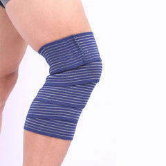 Orteza Elastica, Kadeny, Pentru Picior/Mana, cu Prindere Velcro, 7.5 x 180 cm, din Nailon, Albastru