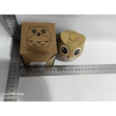 Suport pentru Scobitori, Kadeny, Model Bufnita, Multifunctional, 8.3x7.8 cm, Portocaliu