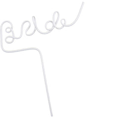 Pai de Plastic, Kaveny, Model Bride, Tematica Nunta, Diametru 0.5 cm, Alb