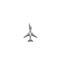 Pandantiv din Argint 925, Avion Pasageri, 1.48 g