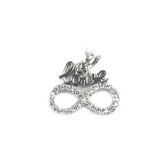 Pandantiv Infinit Love, Argint 925, 1.5 x 1.5 cm, 1.13 g