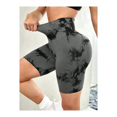 Pantaloni de Fitness/Yoga, Kadeny, pentru Femei, Material Elastic, Spandex, Gri, Marime M