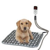 Patura electrica pentru animale de companie cu tub anti-muscatura, perna pentru caini, 45 x 45 cm, 28 W, 9 trepte de reglaj perna pentru pisici, anti-alunecare, gri-When upgrading the full steel pipe to European regulations; Width: 45X45cm