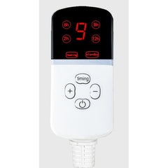 Patura electrica pentru animale de companie, perna pentru caini, 45 x 45 cm, 25W, 2 trepte de reglaj perna pentru pisici, anti-alunecare, Gri